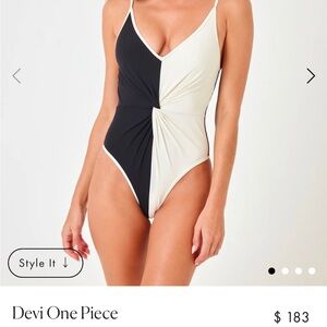 NWT one piece swimsuit